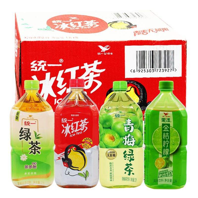暢飲無限 統一綠茶茉莉味與冰紅茶等茶飲整箱批發，聚餐與日常備貨優選